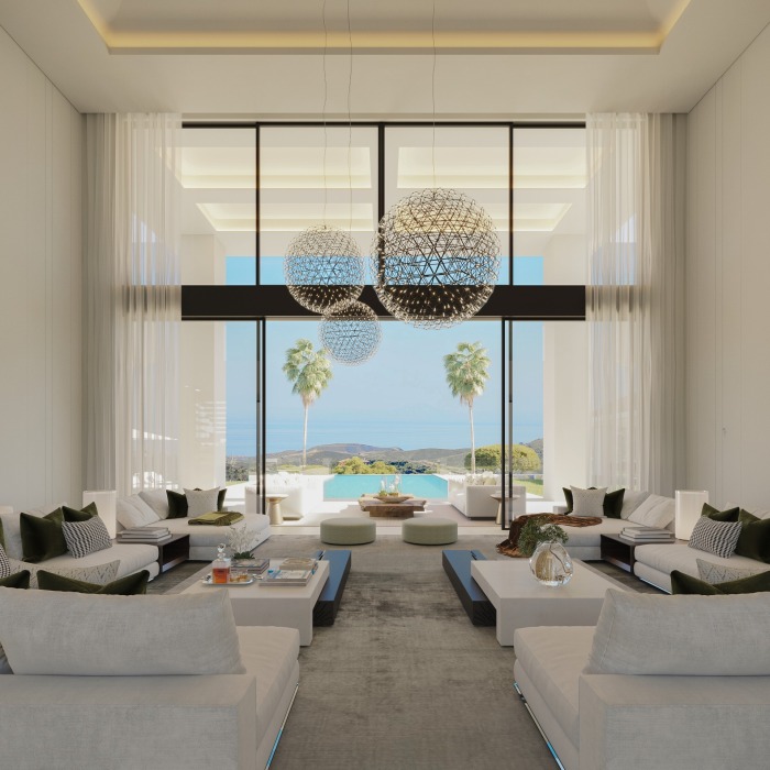 Modern 8 Bedroom Sea View Villa in La Zagaleta in Benahavis | Image 26