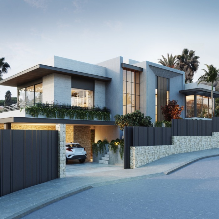 Promoción de Villa Ultramoderna de 5 Dormitorios con Vistas al Mar en Marbella Golden Mile | Image 8