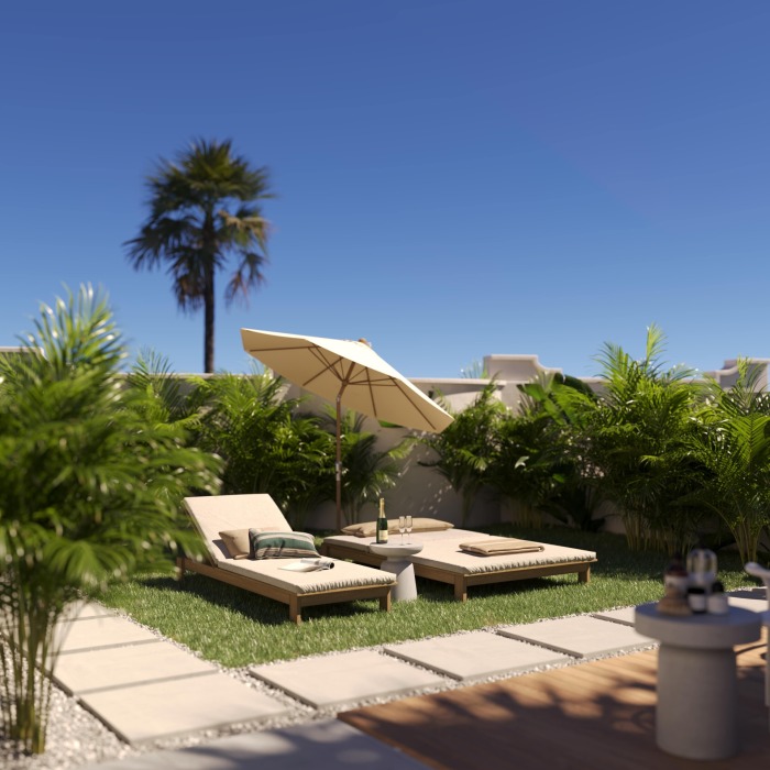 Casa Adosada Ultra Moderna de 3 Dormitorios Frente a la Playa en Las Chapas en Marbella Este | Image 5