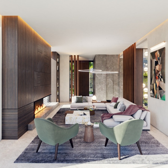 Promoción de Villa Ultramoderna de 5 Dormitorios con Vistas al Mar en Marbella Golden Mile | Image 16