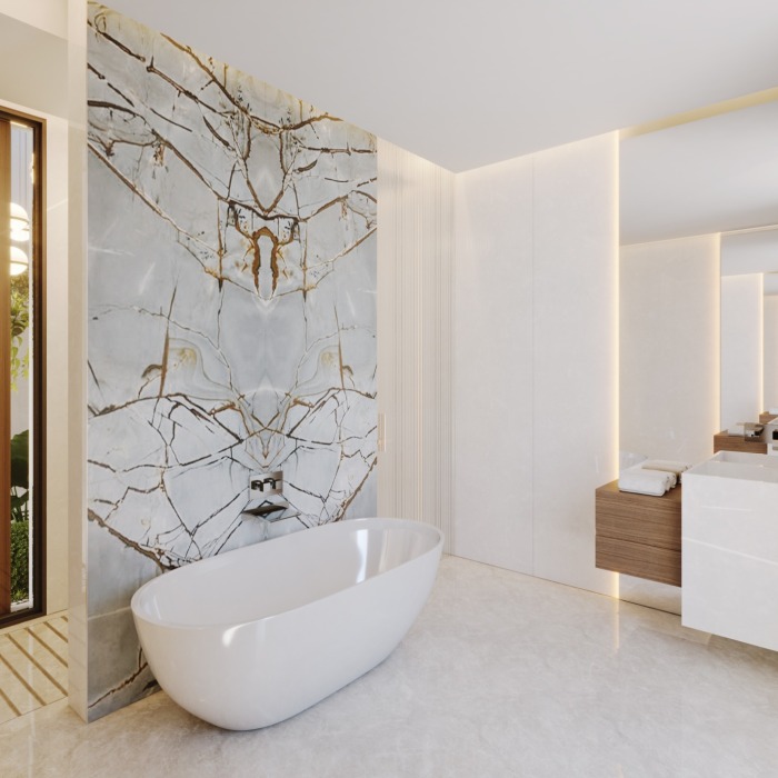 Développement de Villa Vue Mer Ultra Moderne de 5 Chambres à Marbella Golden Mile | Image 7