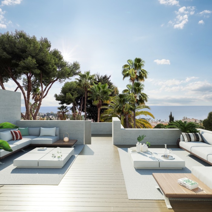 Promoción de Villa Ultramoderna de 5 Dormitorios con Vistas al Mar en Marbella Golden Mile | Image 1