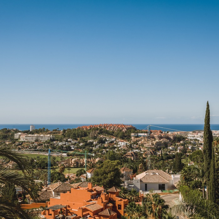 Panoramic Sea View 3 Bedroom Duplex Penthouse at Les Belvederes in Nueva Andalucia | Image 8