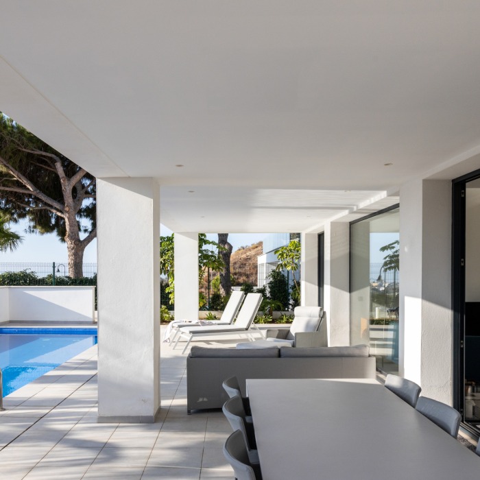 Moderne Villa de 3 Chambres avec de Fantastique Vue à La Cala De Mijas | Image 7
