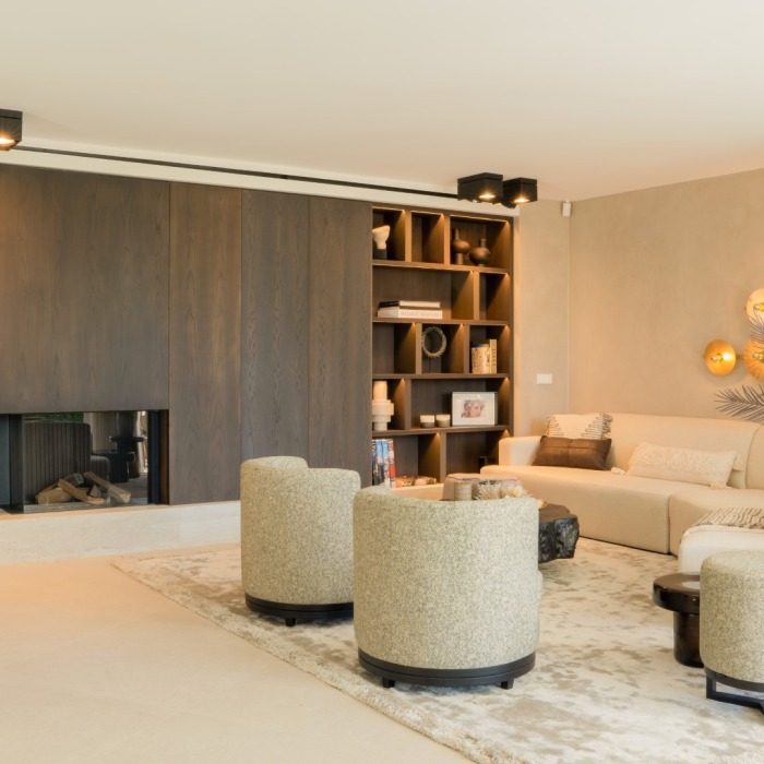 Villa Design avec Goût de 5 Chambres à Los Monteros à Marbella Est | Image 17