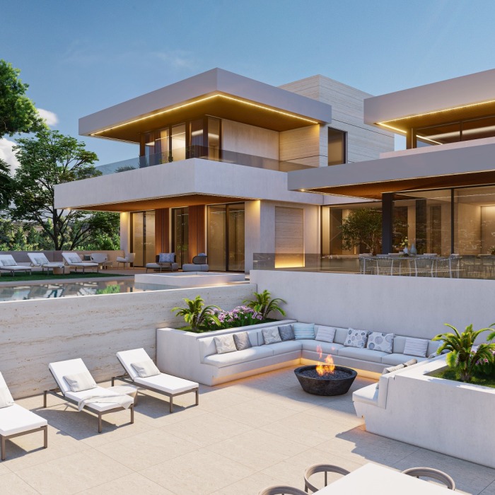 Plot with Project for an Ultra Modern 5 Bedroom Villa in Las Brisas in Nueva Andalucia | Image 2