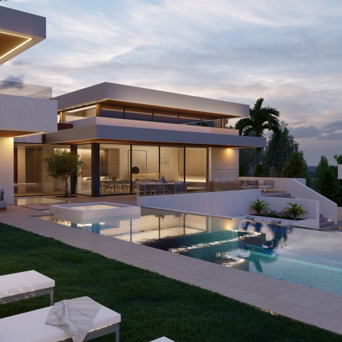 Plot with Project for an Ultra Modern 5 Bedroom Villa in Las Brisas in Nueva Andalucia | Image 15
