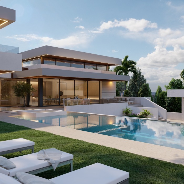 Plot with Project for an Ultra Modern 5 Bedroom Villa in Las Brisas in Nueva Andalucia | Image 21