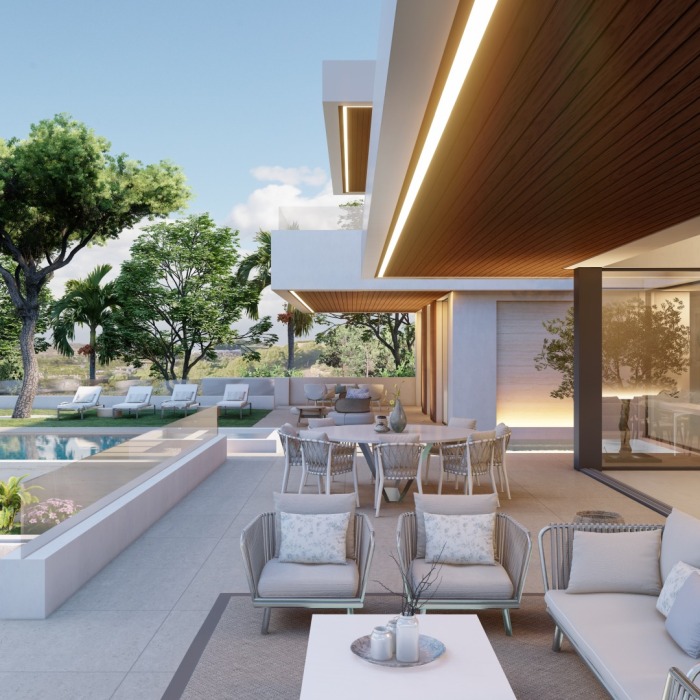 Plot with Project for an Ultra Modern 5 Bedroom Villa in Las Brisas in Nueva Andalucia | Image 18