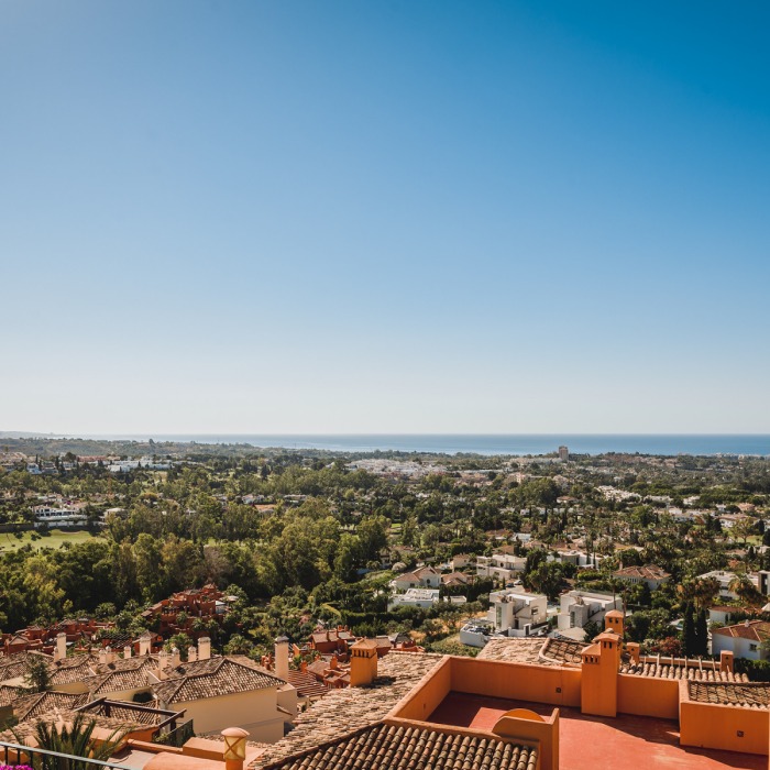 Panoramic Sea View 3 Bedroom Duplex Penthouse at Les Belvederes in Nueva Andalucia | Image 51