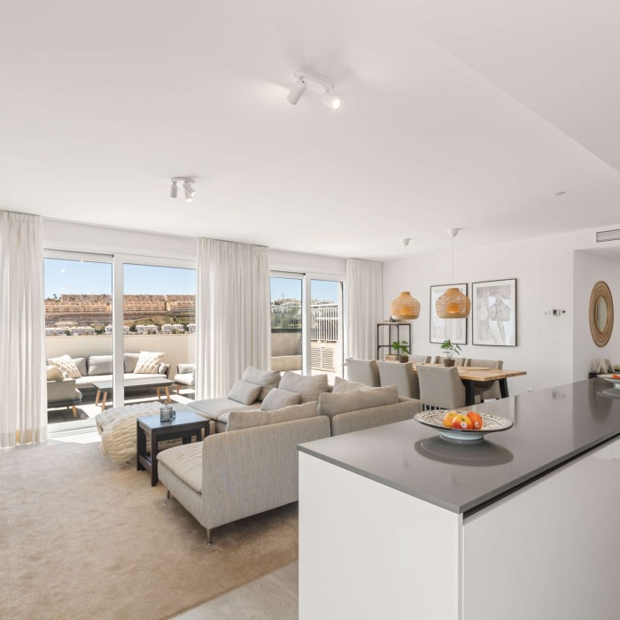 Luxueux Penthouse Vue Mer de 2 Chambres avec Piscine Privée à La Cala De Mijas | Image 11