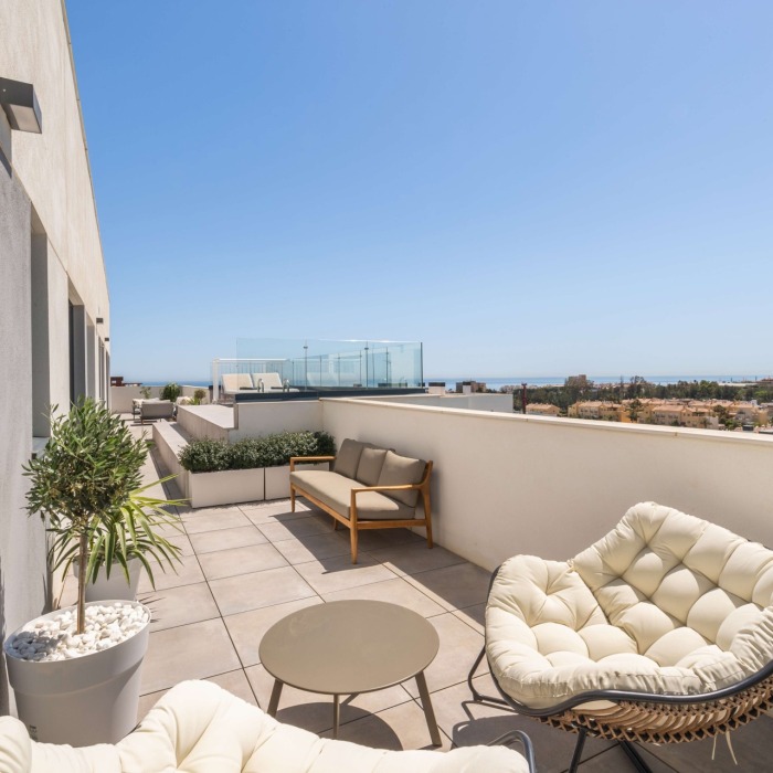 Luxueux Penthouse Vue Mer de 2 Chambres avec Piscine Privée à La Cala De Mijas | Image 20