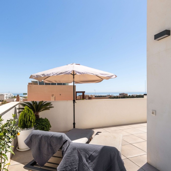 Luxueux Penthouse Vue Mer de 2 Chambres avec Piscine Privée à La Cala De Mijas | Image 18