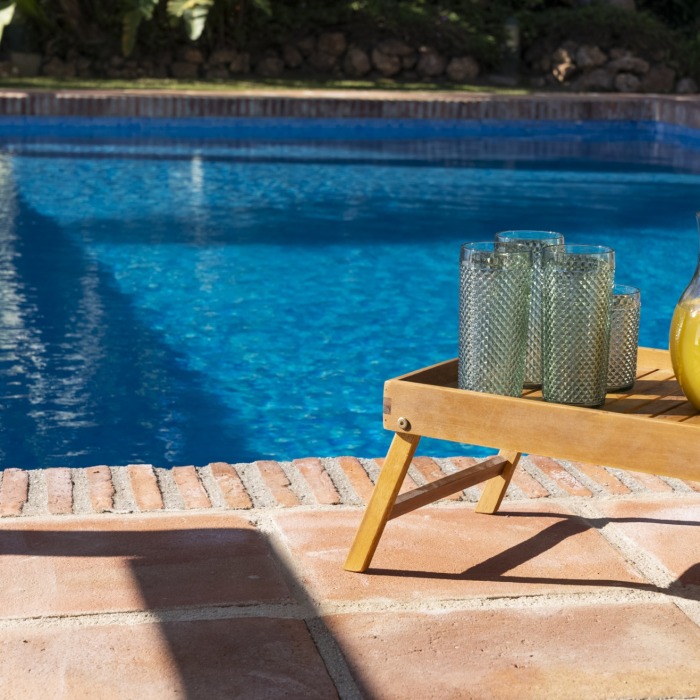 Villa de Style Andalou avec Vue Mer & Golf Panoramique de 6 Chambres à Los Monteros, Marbella Est | Image 19
