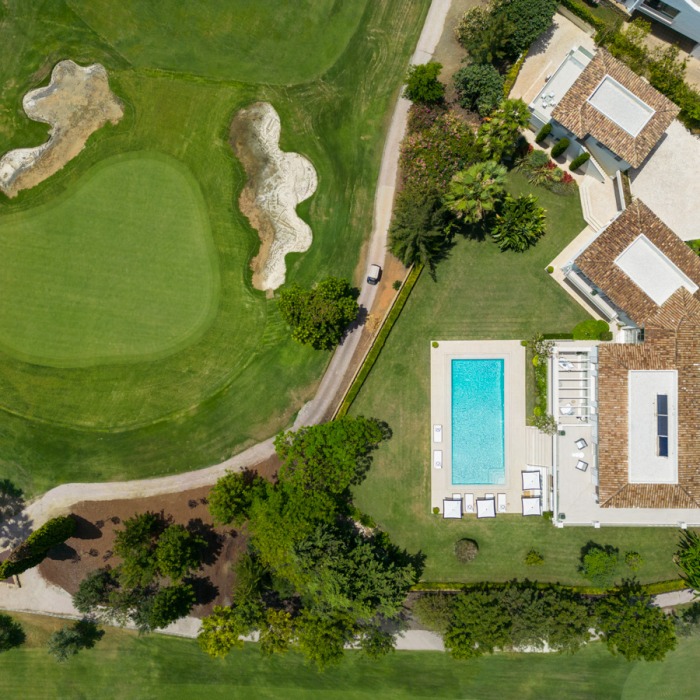 6 Bedroom Front Line Golf Villa with Spectacular Views in Aloha, Nueva Andalucia | Image 7