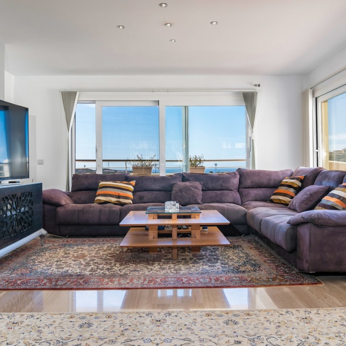 Luxueux Penthouse avec Vue Mer Panoramique de 3 Chambres à Mijas | Image 3