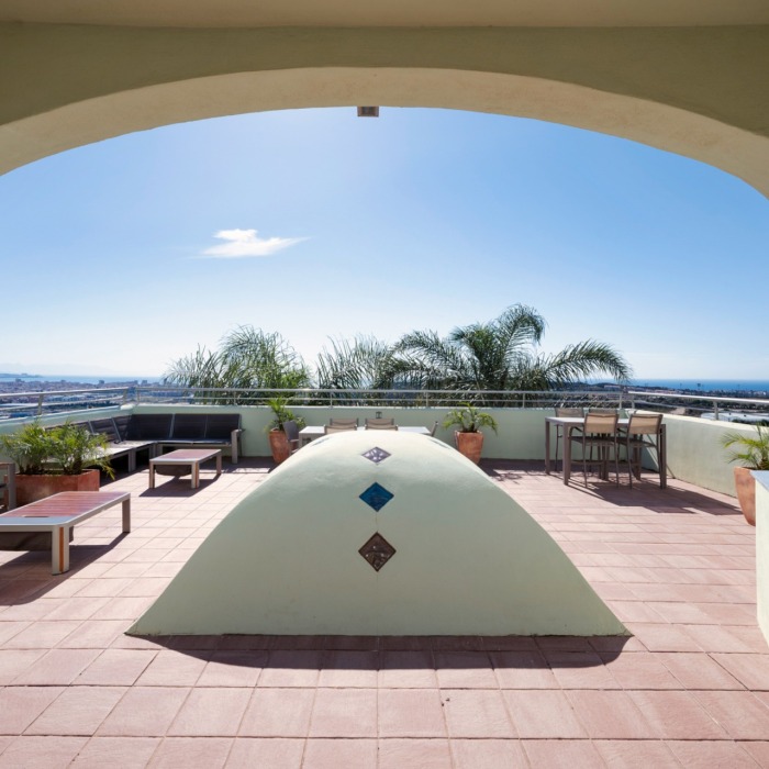 Luxueux Penthouse avec Vue Mer Panoramique de 3 Chambres à Mijas | Image 35