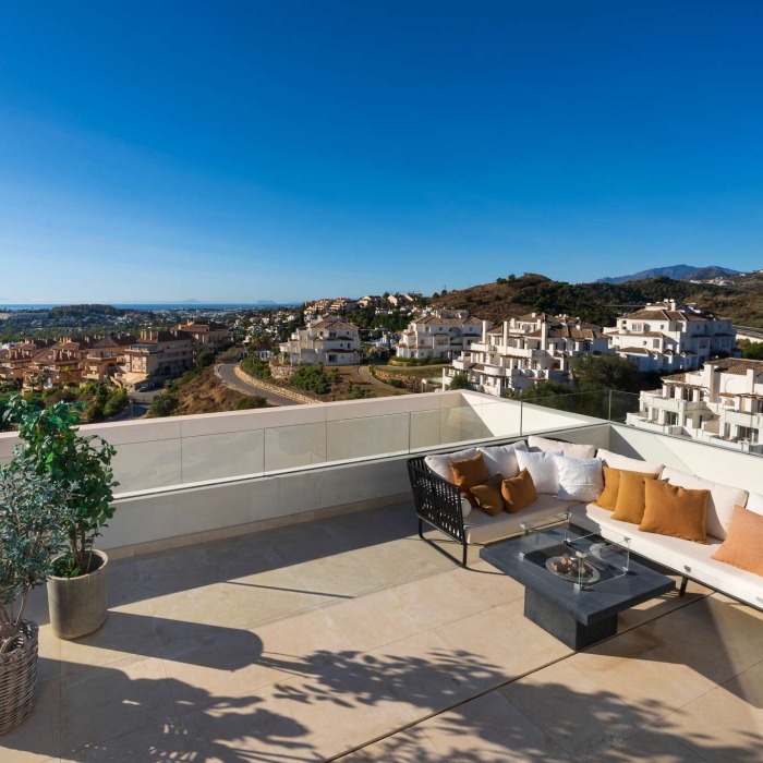 Penthouse Moderne Vue Mer Panoramique de 3 Chambres avec Piscine Privée à La Morelia à Nueva Andalucia | Image 32