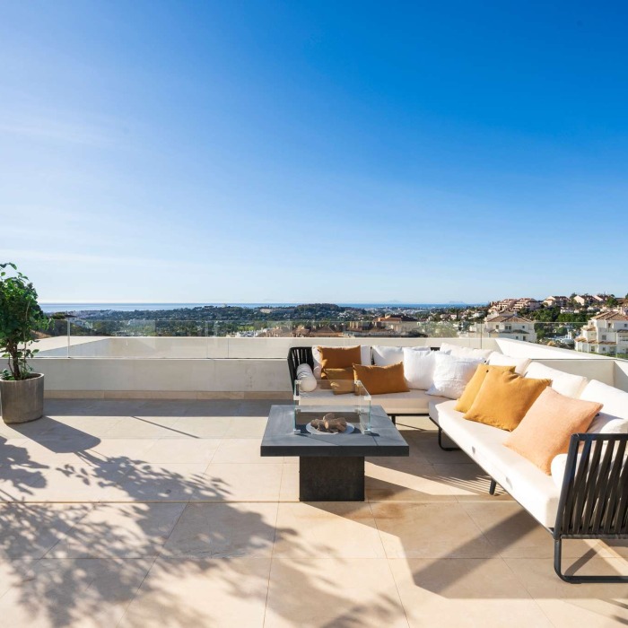 Penthouse Moderne Vue Mer Panoramique de 3 Chambres avec Piscine Privée à La Morelia à Nueva Andalucia | Image 33