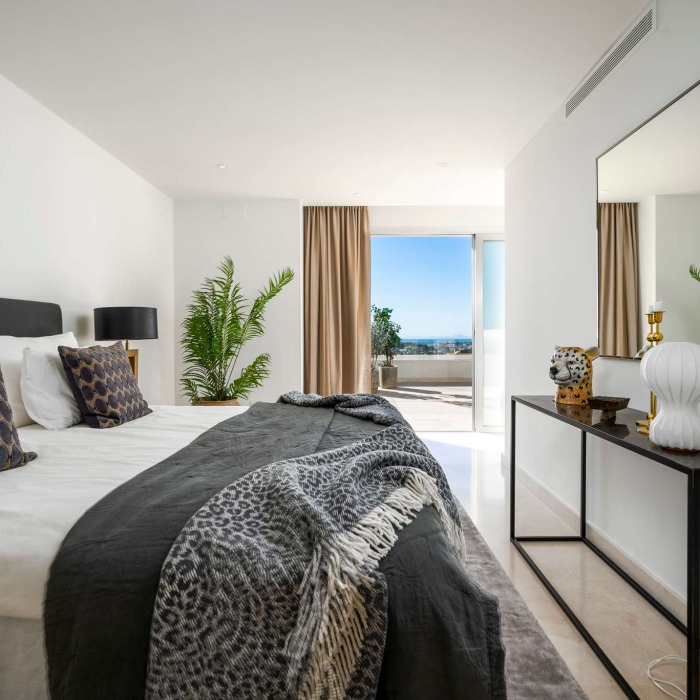 Penthouse Moderne Vue Mer Panoramique de 3 Chambres avec Piscine Privée à La Morelia à Nueva Andalucia | Image 37