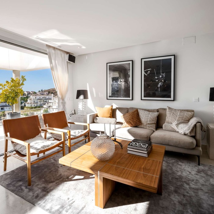 Penthouse Moderne Vue Mer Panoramique de 3 Chambres avec Piscine Privée à La Morelia à Nueva Andalucia | Image 1