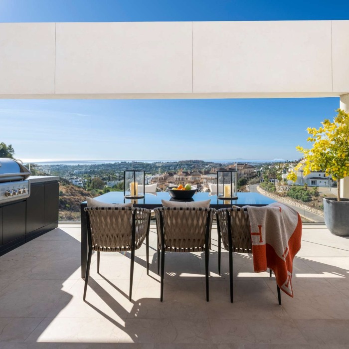 Penthouse Moderne Vue Mer Panoramique de 3 Chambres avec Piscine Privée à La Morelia à Nueva Andalucia | Image 3