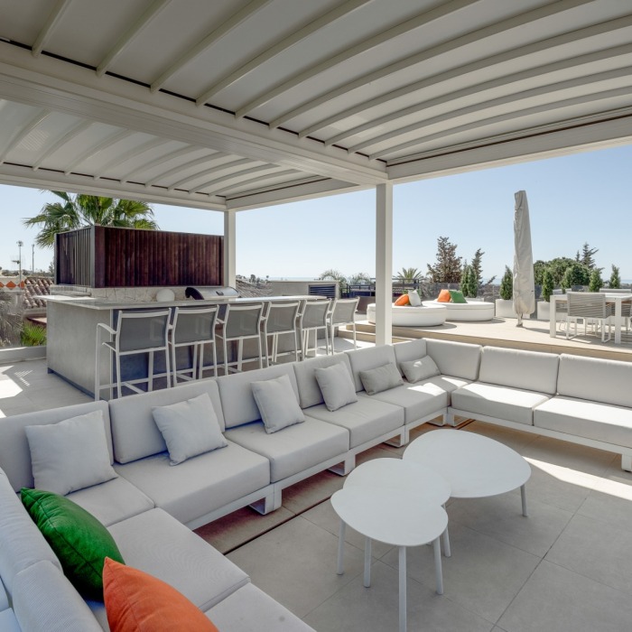 Villa Moderne avec Vue Mer Epoustouflante de 5 Chambres à Nueva Andalucia | Image 27