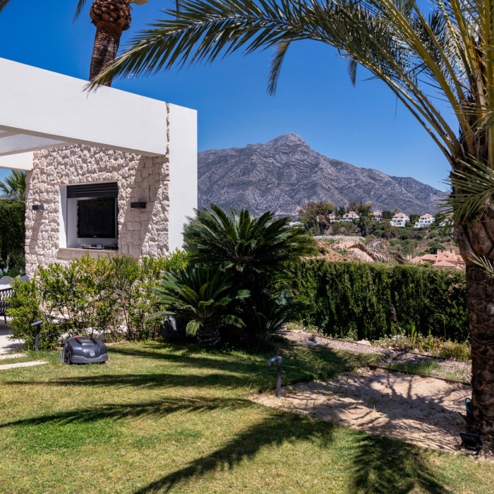 Designer 4 Bedroom Sea View Villa at Los Naranjos Hill Club in Nueva Andalucia | Image 13