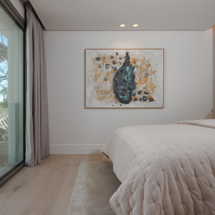 Villa Ultra Design avec Vue Mer Etourdissante de 7 Chambres à Monte Halcones, Benahavis | Image 99