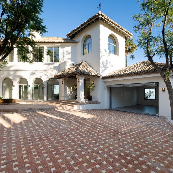 Villa Ultra Design avec Vue Mer Etourdissante de 7 Chambres à Monte Halcones, Benahavis | Image 16