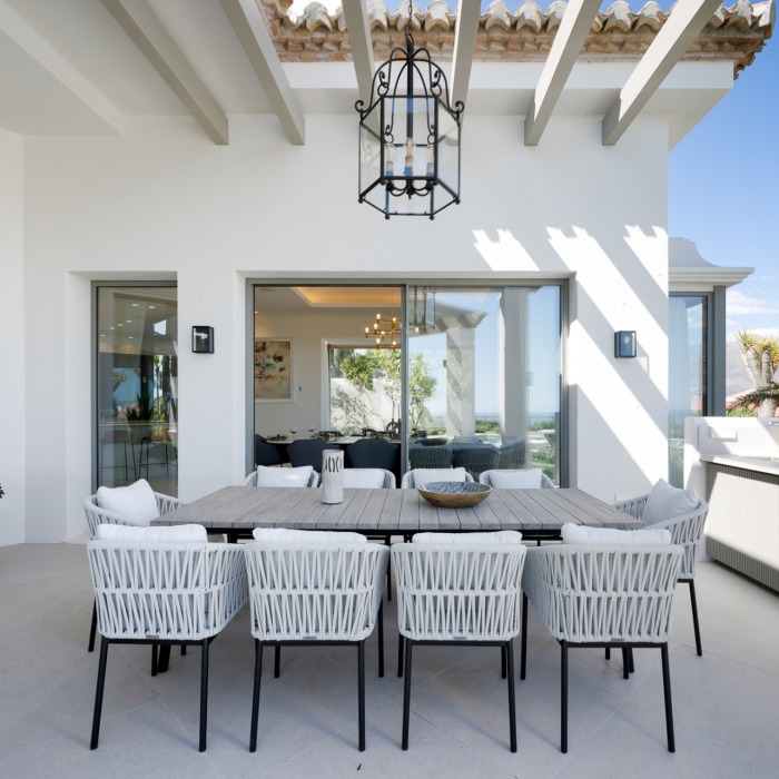 Villa Ultra Design avec Vue Mer Etourdissante de 7 Chambres à Monte Halcones, Benahavis | Image 20