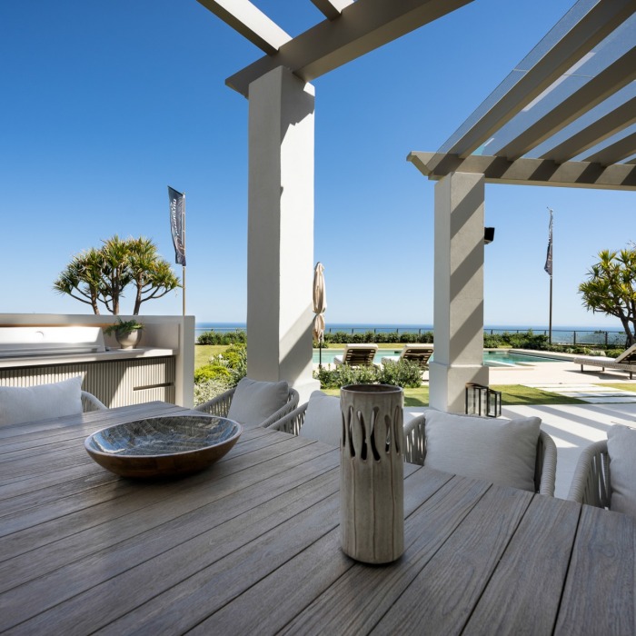 Villa Ultra Design avec Vue Mer Etourdissante de 7 Chambres à Monte Halcones, Benahavis | Image 21