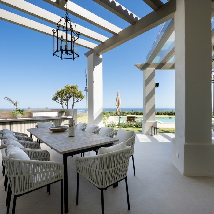Villa Ultra Design avec Vue Mer Etourdissante de 7 Chambres à Monte Halcones, Benahavis | Image 22