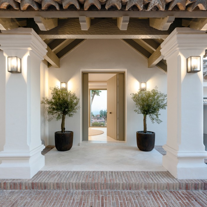 Villa Ultra Design avec Vue Mer Etourdissante de 7 Chambres à Monte Halcones, Benahavis | Image 24