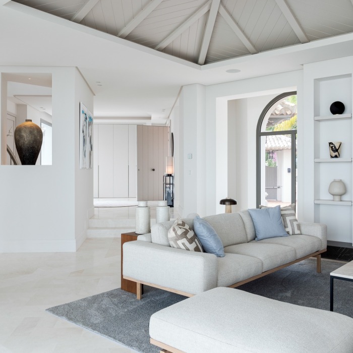 Villa Ultra Design avec Vue Mer Etourdissante de 7 Chambres à Monte Halcones, Benahavis | Image 28