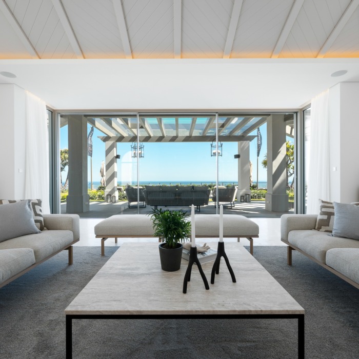 Villa Ultra Design avec Vue Mer Etourdissante de 7 Chambres à Monte Halcones, Benahavis | Image 35