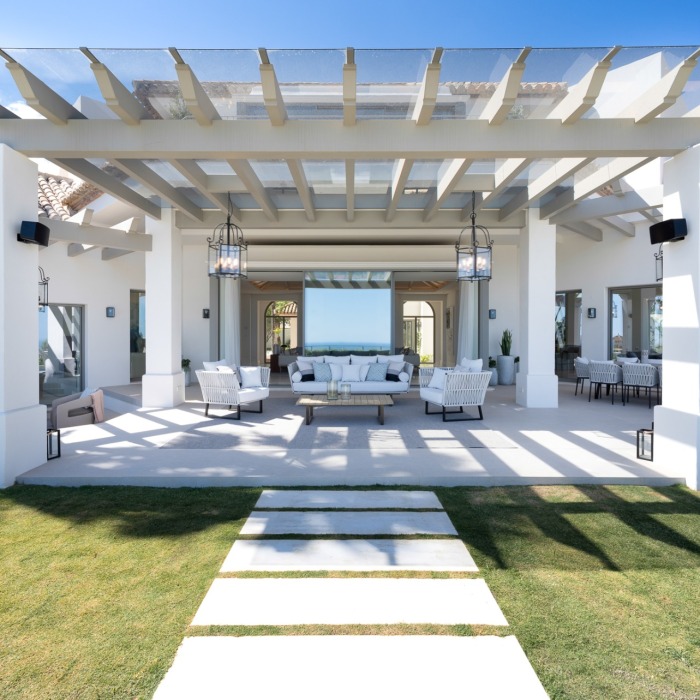 Villa Ultra Design de 7 Dormitorios con Impresionantes Vistas al Mar en Monte Halcones, Benahavis | Image 4