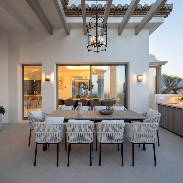Villa Ultra Design avec Vue Mer Etourdissante de 7 Chambres à Monte Halcones, Benahavis | Image 62