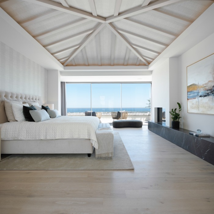 Villa Ultra Design avec Vue Mer Etourdissante de 7 Chambres à Monte Halcones, Benahavis | Image 76