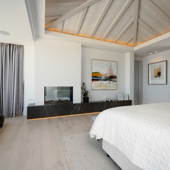 Villa Ultra Design avec Vue Mer Etourdissante de 7 Chambres à Monte Halcones, Benahavis | Image 77