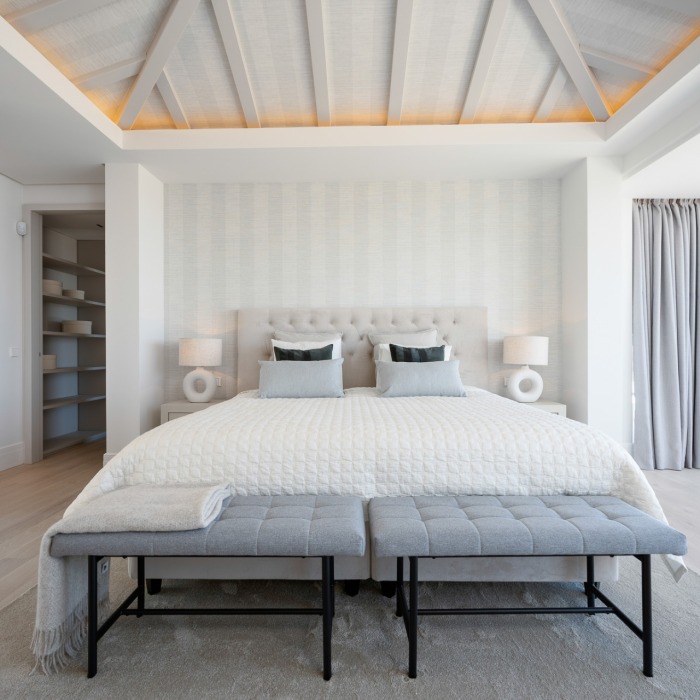Villa Ultra Design avec Vue Mer Etourdissante de 7 Chambres à Monte Halcones, Benahavis | Image 79