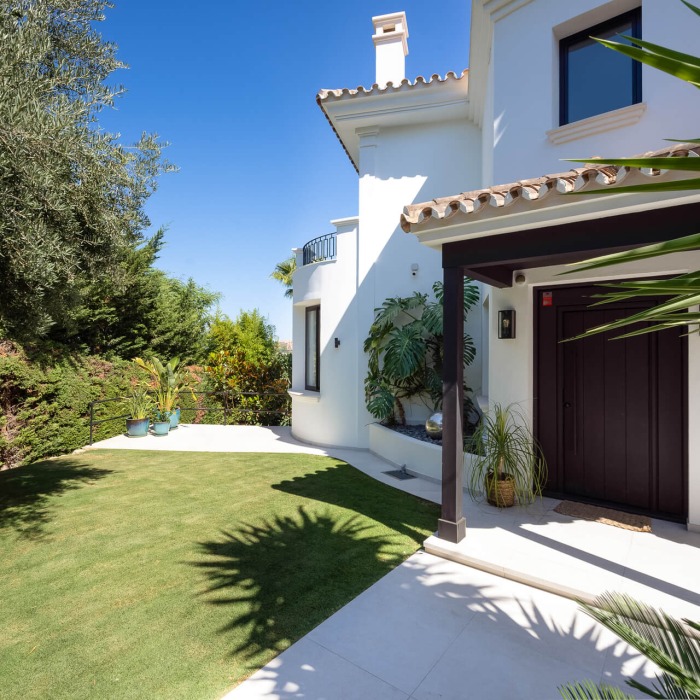 Andalusian Villa Designed in Scandinavian Style with 5 Bedrooms in La Quinta, Benahavis | Image 13