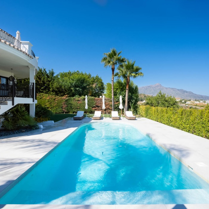 Andalusian Villa Designed in Scandinavian Style with 5 Bedrooms in La Quinta, Benahavis | Image 15