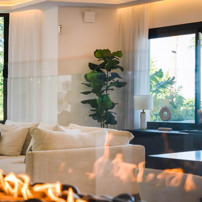 Andalusian Villa Designed in Scandinavian Style with 5 Bedrooms in La Quinta, Benahavis | Image 37