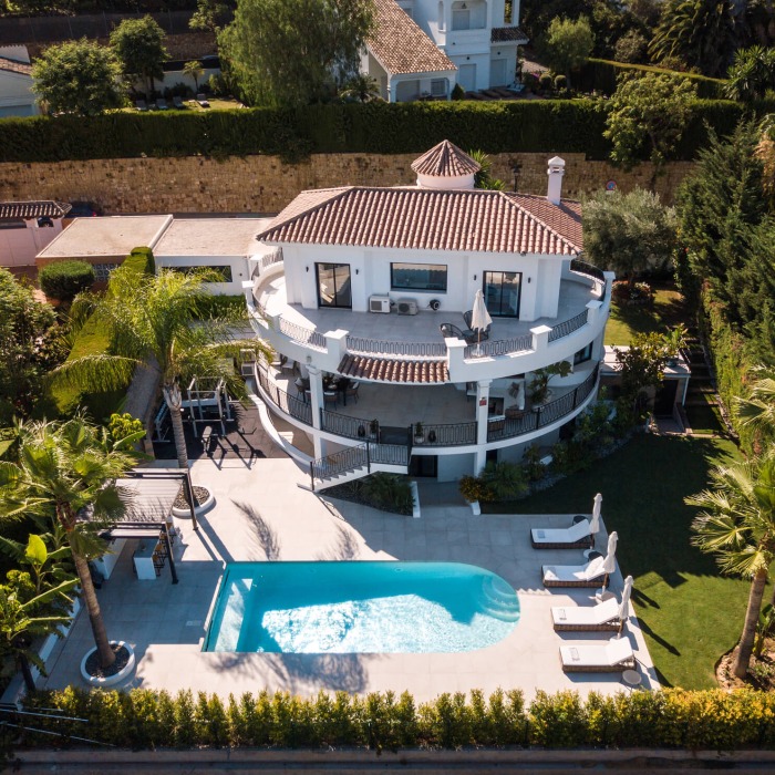 Andalusian Villa Designed in Scandinavian Style with 5 Bedrooms in La Quinta, Benahavis | Image 2