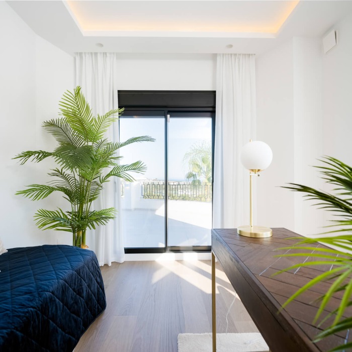 Andalusian Villa Designed in Scandinavian Style with 5 Bedrooms in La Quinta, Benahavis | Image 44