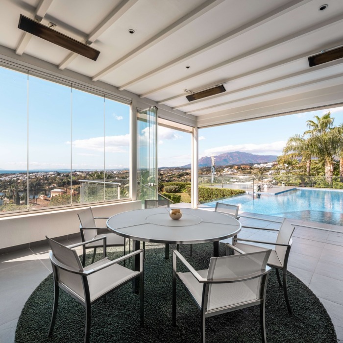 Contemporary Villa With Panoramic 5 Bedroom Sea Views at Los Flamingos Golf Resort, Benahavis | Image 7