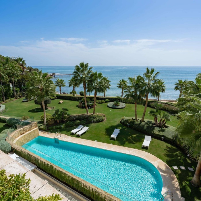 3 Bedroom Duplex Apartment with Spectacular Sea Views on the First Line of the Beach near the Port of Estepona | Image 12