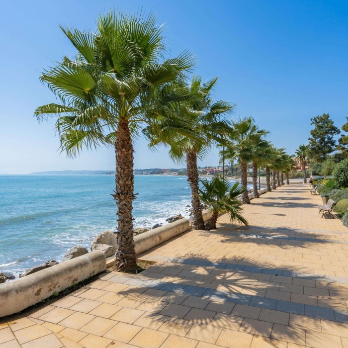 3 Bedroom Duplex Apartment with Spectacular Sea Views on the First Line of the Beach near the Port of Estepona | Image 3