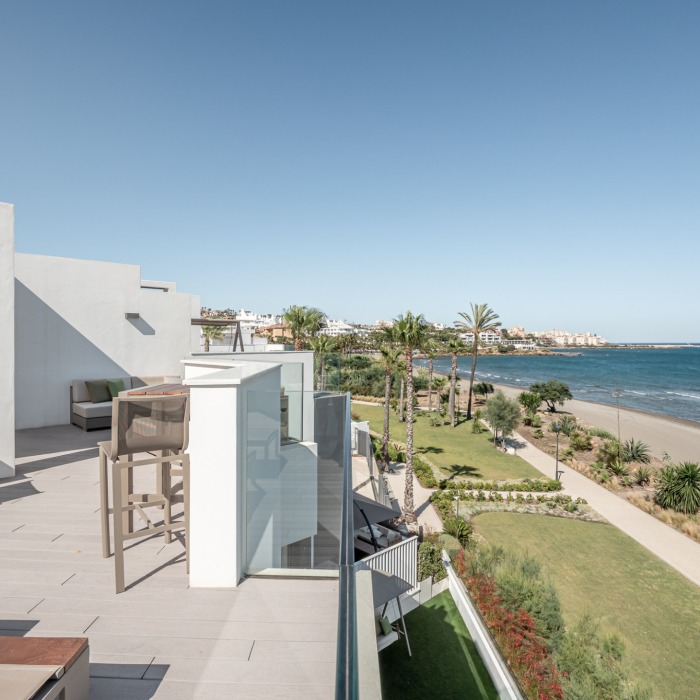 Luxury 3 Bedroom Frontline Beach Townhouse in Guadalobon, Estepona | Image 17